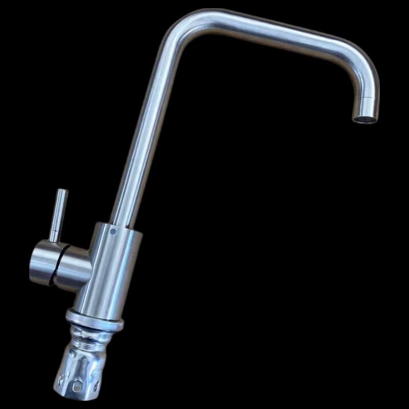 Jing Hewen Rotatable Single Cold Kitchen Faucet