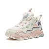 Anta Kids Sports Comfortable Non-Slip Wear-Resistant Low-Top Casual Shoes Kids Casual Shoes Pink White A22439915-1