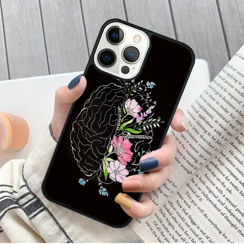 Human Organs Brain Phone Case for iPhone 17 Air 16 15 14 12 13 PLUS 11 PRO MAX Cover Fundas Shell