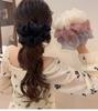 Neue Chiffon Oversize Scrunchies Elastische Haarbänder Frauen Mädchen Große Wolke Weicher Pferdeschwanzhalter Haargummis Haaraccessoires Mode