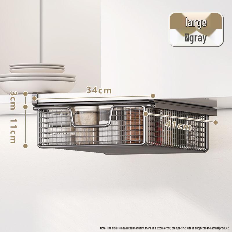 

Подвесная корзина для хранения под шкаф без сверления