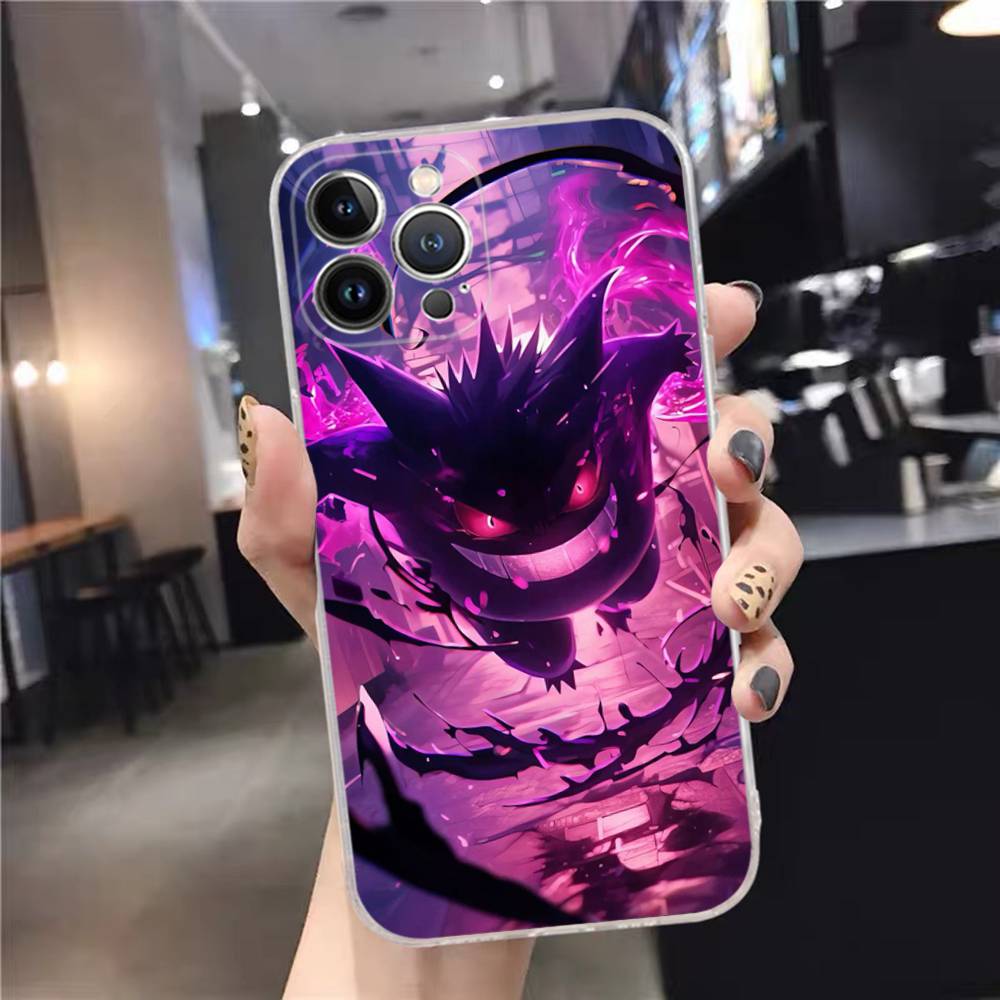 1pc Popular Cartoon Anime P-PokemonS Phone Case For IPhone 17 16 15 14 11 12 13 Mini Pro XS Max Plus Funda Shell