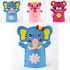 Children's Diy Craft Kit Non-woven Fabric Cartoon Animal Hand Puppets Kindergarten Handicraft Toy Set Characters)