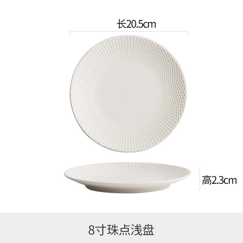 

Белая керамическая обеденная тарелка, миска в виде шляпы из травы, тарелка для стейка в западном стиле, тарелки для суши, миска для супа, десертные тарелки, фруктовые тарелки, салатники