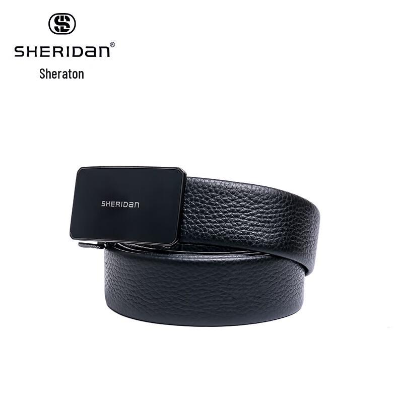 Мужской кожаный ремень Sheraton с автоматической пряжкой