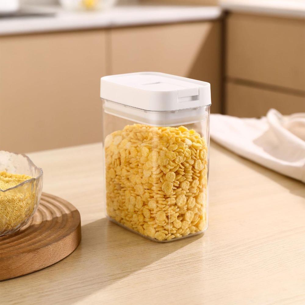 Sealed Cereal Storage Container 800ml Capacity Airtight Food Container  Kitchen
