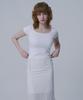 War For Woman Wsk-06 Jacquard Midi Skirt_White