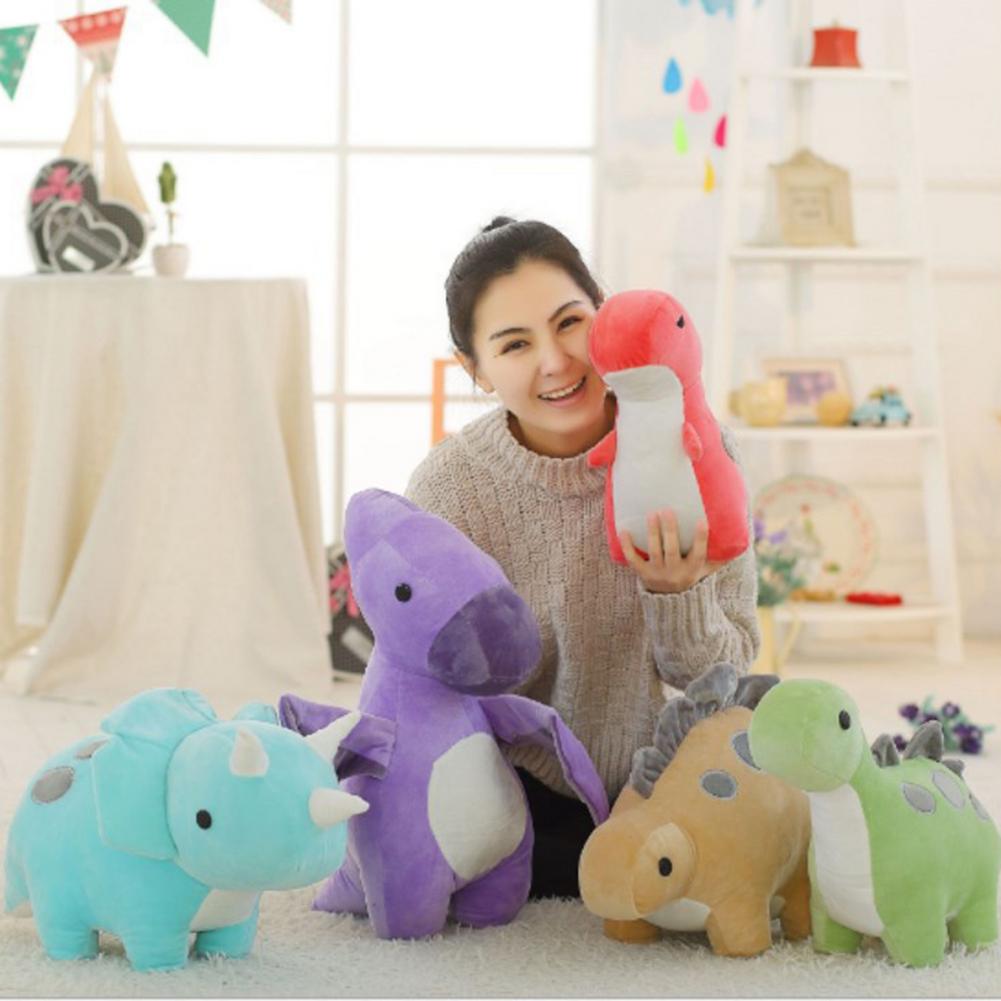 Dinosaur Toys Doll Pillow Plush Dinosaurs 30cm Triceratops Pterodactyl Tyrannosaurus Sabertooth Tanystropheus Plush Dino Toy