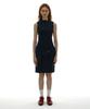 Partimento Woman Minimal Belted Dress_Navy
