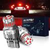 2pcs 7443 7440 7444 LED Flash Strobe Blinking Brake Stop Light Lamps For Honda