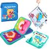 Source Factory 0-3 Years Old Baby Baby Cloth Book Animal Tail Cloth Book Early Teaching Hand Tearing Book Quiet Cloth Book Toy