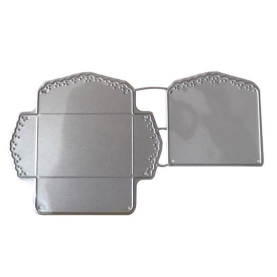 Zarf Posta Metal Kesme Kalıpları DIY Scrapbook Kabartma Kağıt Kartları El Sanatları Şablonu