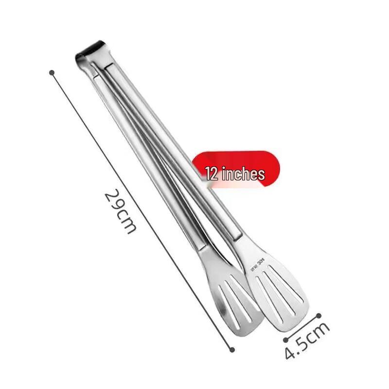 

Ruhan 304 Stainless Steel Kitchen Tongs