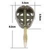 Inline-Method Feeder Bait Thrower Carp Fishing Bait Holder Tool Feeder Fishing Bait Thrower Feeder Fishing Accessory