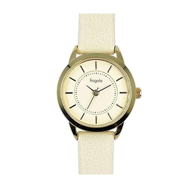 

[Follow] watch fragola 2 layer dial watch N04823A-1 IV ladies ivory