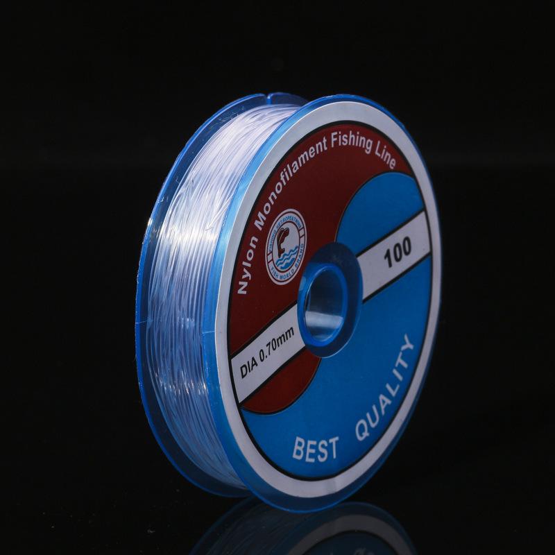 

Нееластична прозора кришталева волосінь для DIY бісероплетіння та креативних проєктів