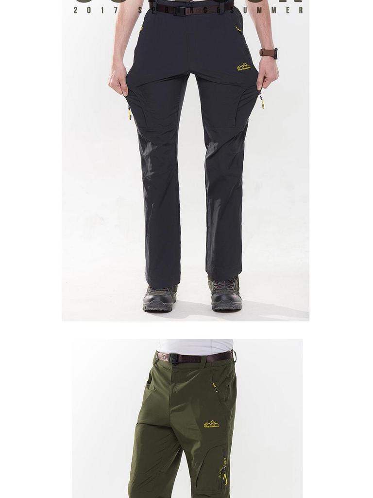 Men's Summer Windproof Breathable Elastic Pants: Cross-Border Hot Style