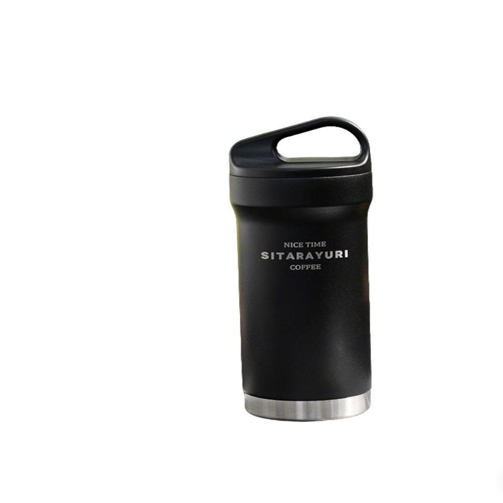 Stainless Steel 420ml Vacuum Insulated Coffee Cup Leakproof  Portable With Lid For Camping Hiking Backpacking  Morning Brew 420ml