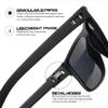 Fshionable Square Large Frame Riding Sunglasses New Men's Sports Polarized Sunglasses Outdoor Driving UV Resistant Sunglasses