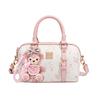 Erdbeerbär Toy Story Süß Niedlich Plüsch Boston Tasche Damen Handtasche Kirschblüten-Rosa Erdbeer-Rosa BMK-73227