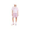 Nike Sportswear Boxy Large Logo Print Vintage American Crew Neck Short Sleeve T-Shirt Women Tops Pink Purple DQ3269-530