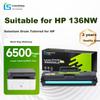 Liansheng Compatible with HP 136nw Toner Cartridge, HP Laser MFP 136nw Printer Toner Cartridge, 110A Toner, W1110A Ink Cartridge Extra Large