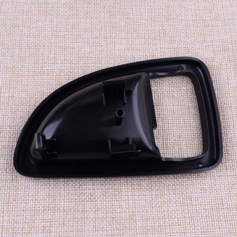 15844059 Inner Front Left Door Handle Bezel Cover Trim Fit for Buick Terraza Chevrolet Uplander Saturn Relay Black ABS