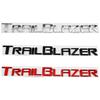 Car 3D Metal Letters Logo Decals Sticker For Chevrolet Trail Blazer Car Rear Trunk Alphabet Emblem Badge Styling Stickers Ld2