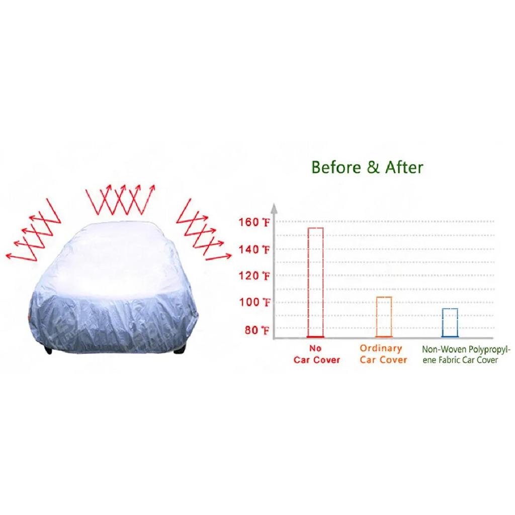 NOVSIGHT Truck Cover All Season Car Cover for Pickup Truck Against Dust Debris Windproof UV Car Protect Fit For Toyota Tacoma