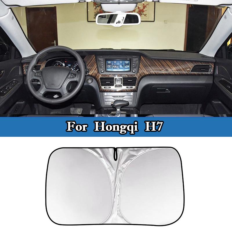 Per Hongqi H5 H6 H9 HS5 E-HS9 HQ9 HS3 HS7 Copertura Parasole per Parabrezza Auto Parasole Finestrino Anteriore Accessori Interni Protezione UV