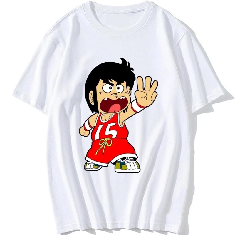 

Мужская футболка с аниме-принтом, мужская повседневная свободная модная уличная одежда, хип-хоп, Y2K, дышащая, с круглым вырезом, с коротким рукавом, топы, футболка 4XL белый