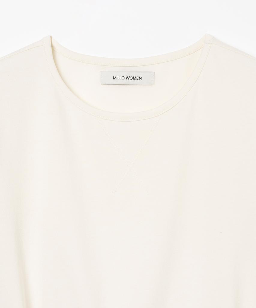 MILLO WOMEN Back Tide T-Shirt [Ecru]