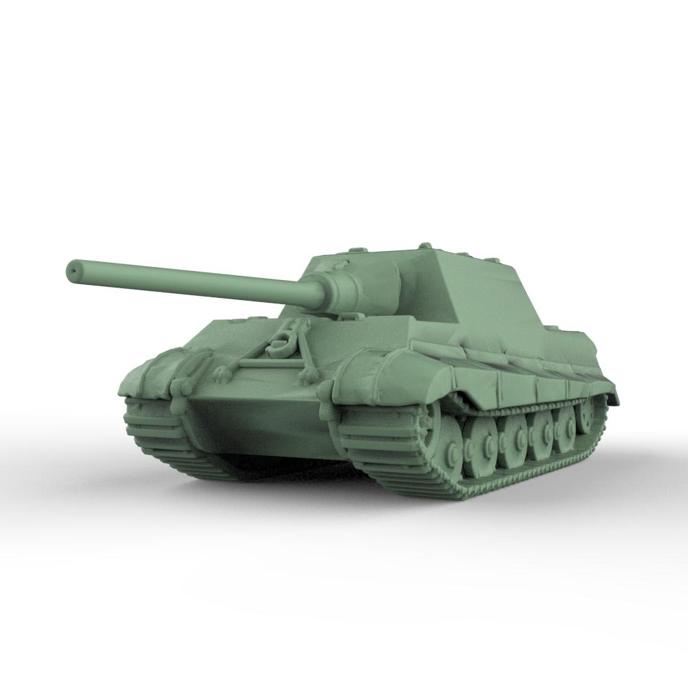 SSMODEL 1/200 Military Model Kit German Jagdtiger Tank Destroyer