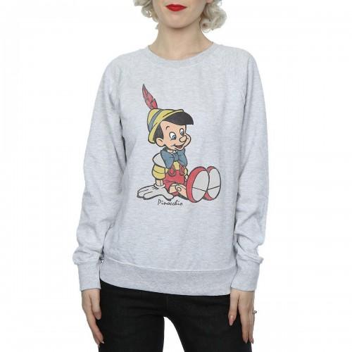 Pinocchio Womens/Ladies Classic Heather Sweatshirt