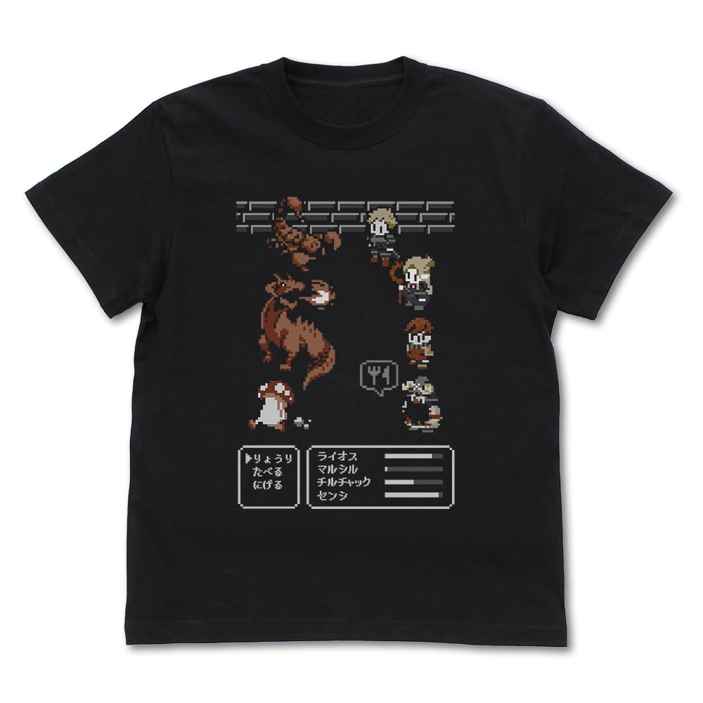 

[COSPA] [Official] Dungeon Meal Dungeon Meal Pixel Art T-Shirt BLACK M Size
