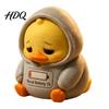 Emotional Support Duck Figurine Figurine Resin Yellow Ornament Artistic Decoration Cute Statue for Home Office Desk Decor Ornament