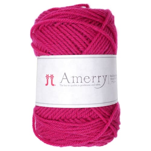 

Hamanaka Amelie Wool Thick Col.32 Pink 40g Approx. 110m 2261