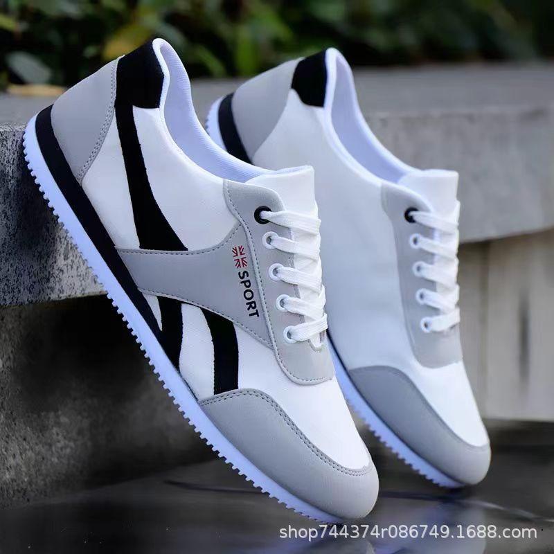 Cloth shoes spring and autumn non-slip sports casual shoes soft sole lace-up canvas shoes breathable