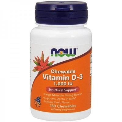 Vitamin D-3 1000 IU FRUITY CHEW 180 LOZ