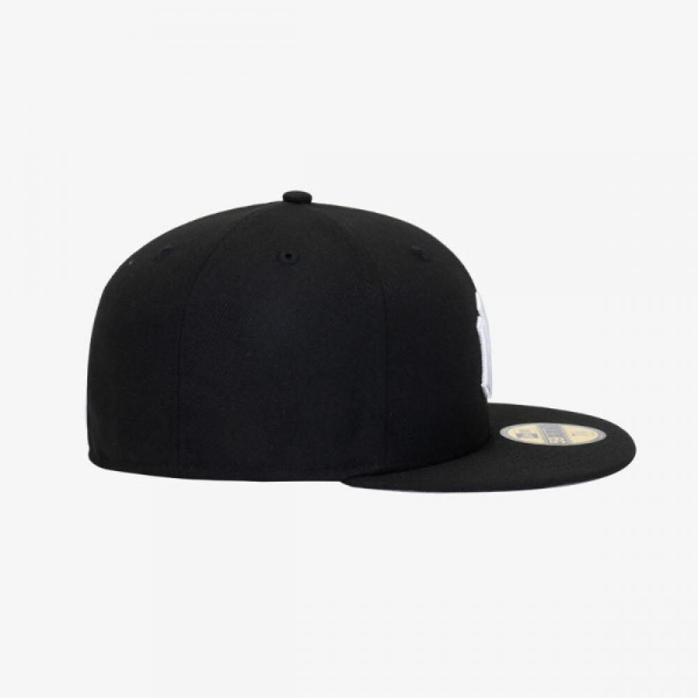New Era New York Yankees Basic Cap Black White