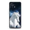 Animal Horse Phone Case For Xiaomi Mi 15 14 Pro 13 12 11 Lite 5G 10T 11T 12T 13T 14T Poco X6 X5 X4 X3 NFC F3 F4 GT Black Cover