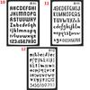 Hollow Scrapbooking Embossing Wall Painting Letter Alphabet Masking Spray Layering Stencils