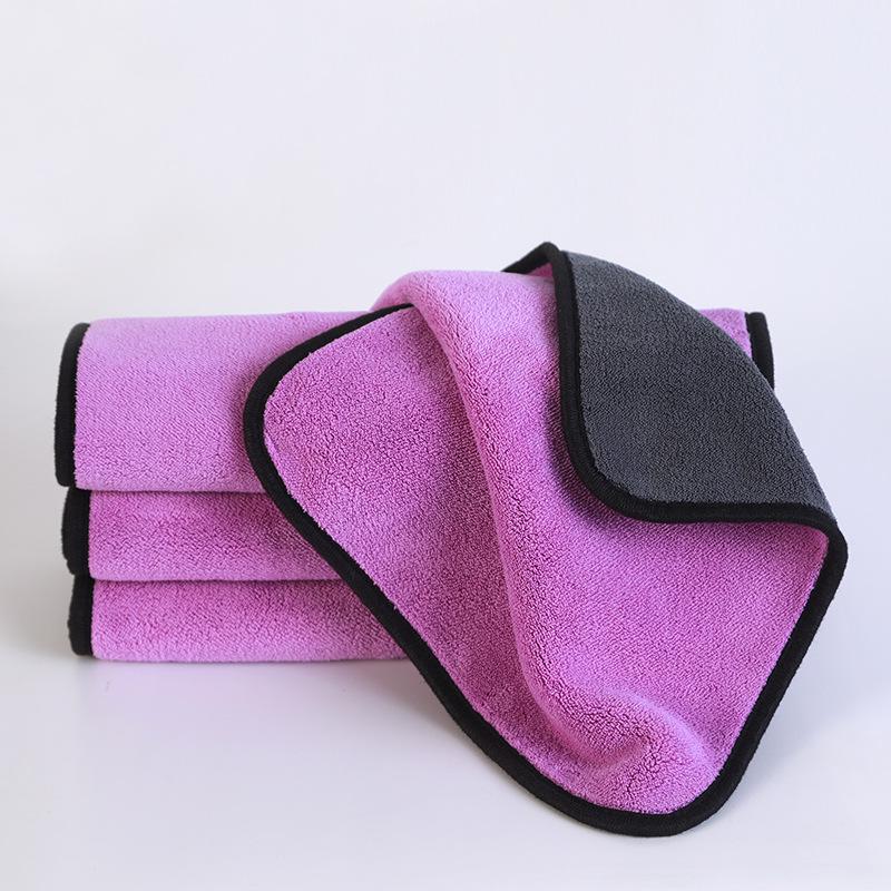 Absorbent Lint-Free Microfiber Cleaning Towel for Car and Home