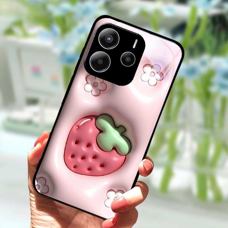 Coque For Redmi Note14 Glass Case 14 Pro 4G 5G New Popular Tempered Glass  Phone Cover For Redmi Note 14 Pro+ 5G Protector Cases
