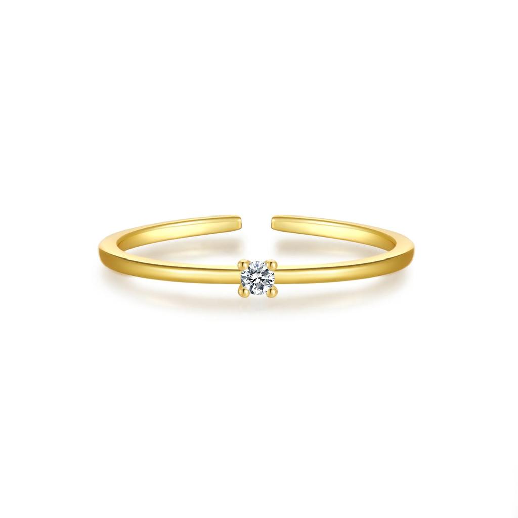 ANDYWEN 925 Sterling Silver Slim Lady Adjustable Ring Rainbow Zircon Adjustable Ring Luxury Crystal Jewelry Gift For Women