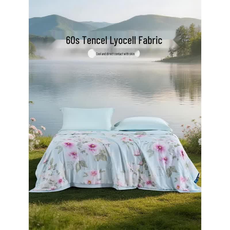 FUANNA 60s Tencel Washable Summer Silk Quilt