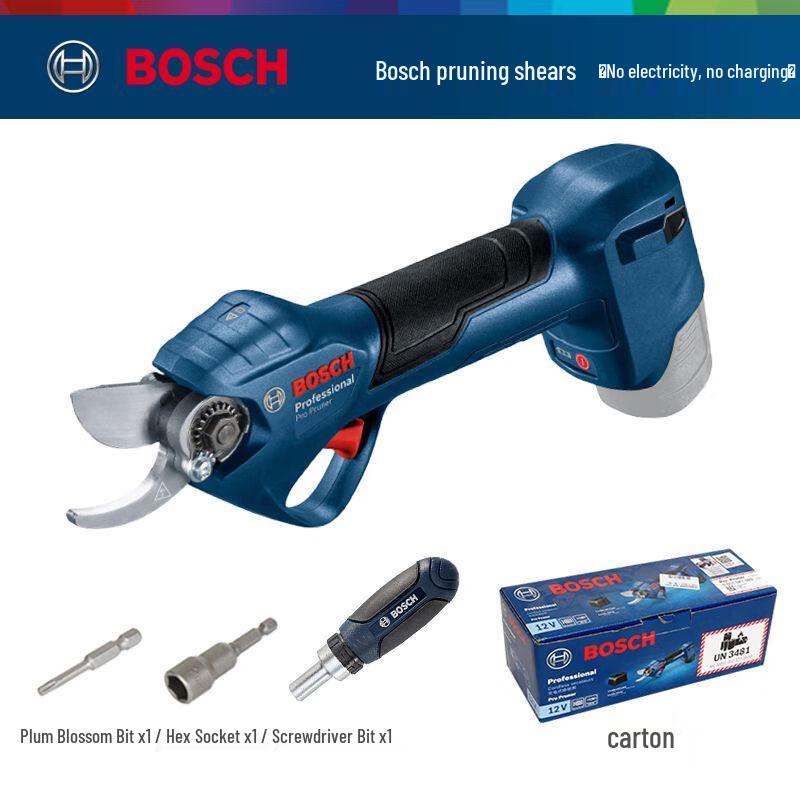 Bosch Cordless Electric Pruning Shears CN plug (adapter included)
