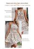 European Bohemian Halter Neck Ruffled Floral Mini Dress - Summer Vacation Beachwear for Women