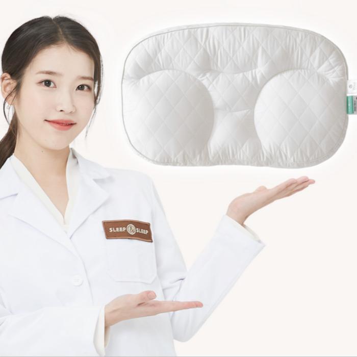 SleepnSleep Tiefschlafkissen Größe S (IU Kissen, Nackenstütze für Erwachsene)