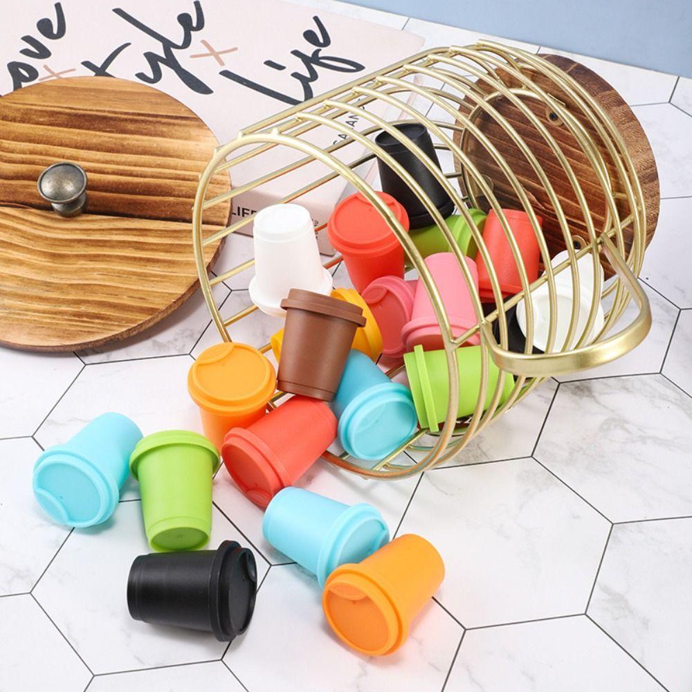 Large Capacity Coffee Pod Holder Coffee Pod Irregular Shape Coffee Capsule Holder Home Decoration Storage Cup